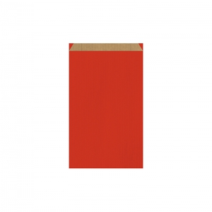 Pochette cadeau rouge (16x8x27cm) / Par 250