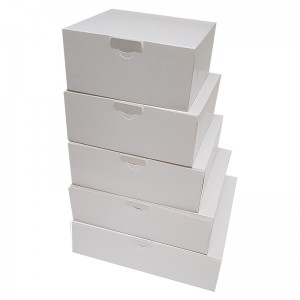 Boîte à gâteau PROBOX carton blanc, 21x11cm - Ateliers Porraz